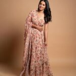 Swathishta Krishnan Instagram - 🌼❤️😊 . . . . Outfit: label_afeera Mua @kirthana_mua Shot by @mikkie_photographhy