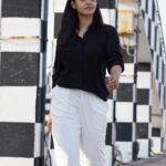 Swathishta Krishnan Instagram - 🤍🖤 . . . Shot by @mikkie_photographhy