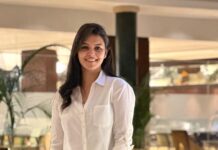 Swathishta Krishnan Instagram - Excitement level 💯 CSK Vs RCB 🤍 Taj West End, Bengaluru