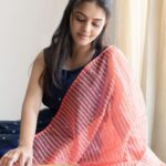 Swathishta Krishnan Instagram - Iniya Tamizh puthandhu nalvazhthukal💙 . . . Shot by @mikkie_photographhy Edit @sabu.dxb Mua @vickys_makeup_room Shot at @clarion_hotel_president