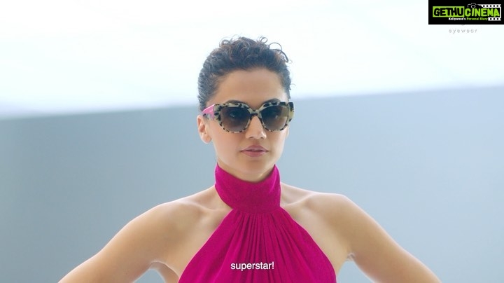 Taapsee Pannu Instagram - What makes a superstar? → Owning who we are, passion to make waves and desire to soar. So come, join me and together #LetsVogue like SUPERSTARS!