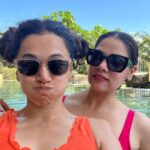 Taapsee Pannu Instagram - 10 years….. A lot has changed. But in these pictures r a few things that haven’t. We had to catch up on a lot of madness and @theleelapalaceudaipur thank you for making this time even more special and memorable. @mani_bhatia89 @jk_bosslady @theleela #theleelapalaceudaipur #theleela #palacebythelake #luuxuryliving The Leela Palace Udaipur