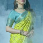 Tamannaah Instagram - Embracing the traditions with @johrivaaj.. #pongal #festival #saree #newlaunch