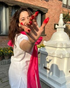Tamannaah Instagram - Happy Holi from Nepal❤️