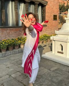 Tamannaah Instagram - Happy Holi from Nepal❤️