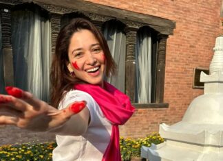 Tamannaah Instagram - Happy Holi from Nepal❤️