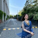 Tamannaah Instagram - Blue-ming 🌸🌸🌸