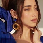 Tamannaah Instagram - 💙💙💙#ELLEGraduates2022 Outfit: @gnama.in Jewelry: @viangevintage @zariinjewelry Heels: @louboutinworld Styled by: @shaleenanathani Assisted by: @vasudhaguptaa Makeup: @savleenmanchanda Assisted by: @anushkajainn__ Hair: @tinamukharjee Photographed by: @vaishnavpraveen @thehouseofpixels Reputation Management: @media.raindrop