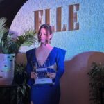 Tamannaah Instagram - ‘Mould Breaker’ and a graduate all in a day ……… Hows your Sunday going ? 😋 #ellegraduates @elleindia ❤️❤️❤️