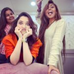 Tamannaah Instagram - This is where I spend most of my time and these are the people I enjoy doing it with ❤️❤️❤️ @bbhiral @savleenmanchanda . First working day of 2023✅