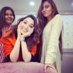 Tamannaah Instagram - This is where I spend most of my time and these are the people I enjoy doing it with ❤️❤️❤️ @bbhiral @savleenmanchanda . First working day of 2023✅