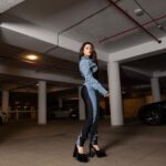 Tamannaah Instagram - Keep it basic... but better 💙💙💙 Outfit: @muglerofficial Jewellery: @thelinehq @tuula.jewellery Heels: @versace Styled by: @stylebyami Assisted by: @anoooooshka Hair & Makeup: @florianhurel Assisted by: @bhaktilakhani Photographer: @dinesh_ahuja