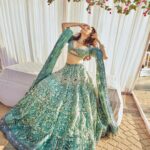 Tamannaah Instagram - 🌊🌊🌊 Outfit - @falgunishanepeacockindia Jewellery - @anmoljewellers Styled by: @pranita.abhi Hair and Makeup - @florianhurel assisted by @bhaktilakhani Photographed by - @sheldon.santos