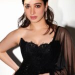Tamannaah Instagram - Forces of Fashion 🖤🖤🖤 @vogueindia Wearing - @manishmalhotraworld @manishmalhotra05 Jewellery - @anmoljewellers @dipublicrelations Styled by - @ekalakhani Style Team - @nupur_p @arpita.kc @team___e Hair and Makeup - @florianhurel assisted by @bhaktilakhani Photographed by - @leroifoto