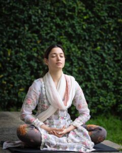 Tamannaah Instagram - Finding balance on and off the mat! 🧘🏻‍♀️🧘🏻‍♀️🧘🏻‍♀️

For the longest time yoga for me was all about getting the posture correct, doing all asanas the right way. But all that changed last year. 

Through the teachings of @sadhguru and during my visits to the @isha.foundation, I began to truly understand the true purpose of yoga. Simply put, it is an intricate, detailed user’s manual of the body. If you look beyond the asanas, it will open up a whole new world. 🤍

I’ve taken the learnings and created a way of life that helps me to listen, explore, and to unlock the hidden potentials within myself. 

Every practice of yoga today takes me on a journey of self-discovery, revealing the intricate connection between the breath, mind, and spirit. ✨

I hope that in the future, we don’t have to dedicate a day for yoga to celebrate its true potential… but that it becomes a part of our journey to becoming the best versions of ourselves… both physically and mentally!

Happy International Yoga Day… now go unlock your full potential. 😉

#InternationalYogaDay