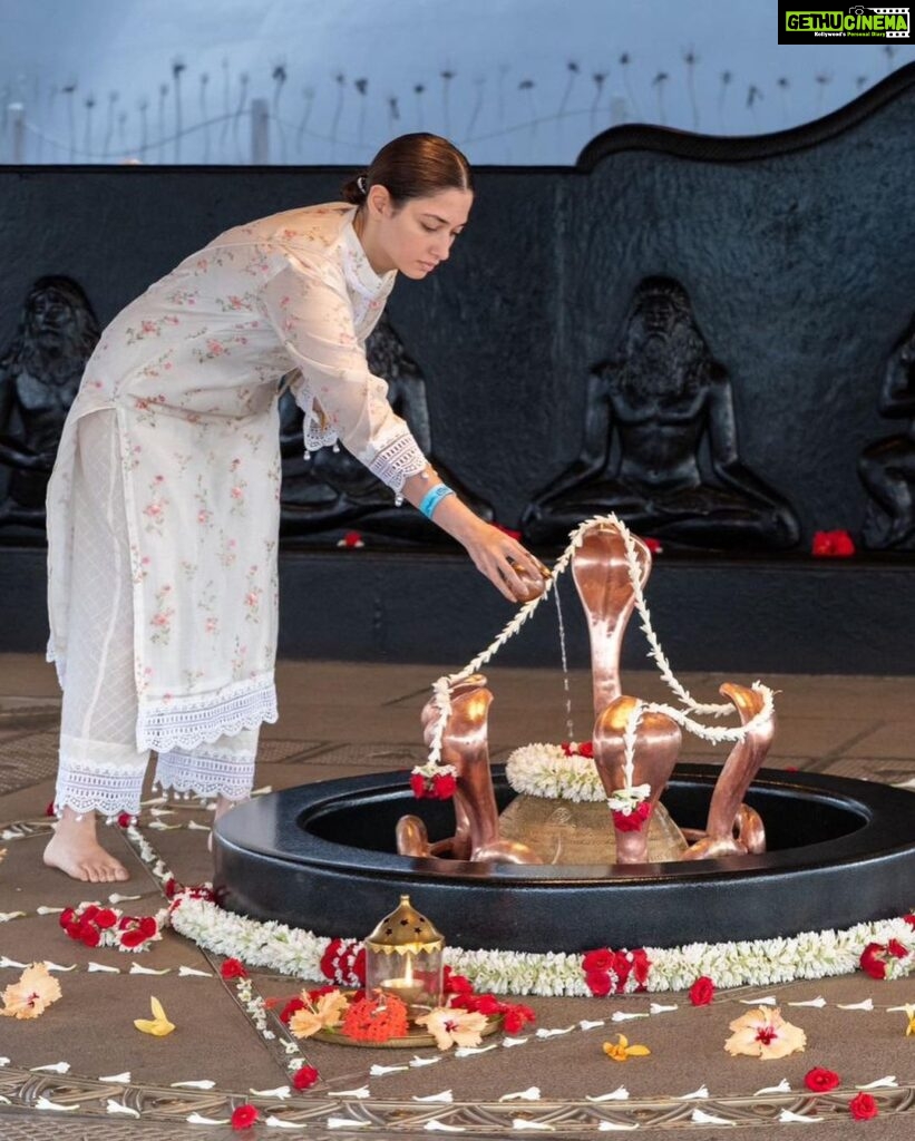 Tamannaah Instagram - Finding balance on and off the mat! 🧘🏻‍♀️🧘🏻‍♀️🧘🏻‍♀️ For the longest time yoga for me was all about getting the posture correct, doing all asanas the right way. But all that changed last year. Through the teachings of @sadhguru and during my visits to the @isha.foundation, I began to truly understand the true purpose of yoga. Simply put, it is an intricate, detailed user’s manual of the body. If you look beyond the asanas, it will open up a whole new world. 🤍 I’ve taken the learnings and created a way of life that helps me to listen, explore, and to unlock the hidden potentials within myself. Every practice of yoga today takes me on a journey of self-discovery, revealing the intricate connection between the breath, mind, and spirit. ✨ I hope that in the future, we don’t have to dedicate a day for yoga to celebrate its true potential… but that it becomes a part of our journey to becoming the best versions of ourselves… both physically and mentally! Happy International Yoga Day… now go unlock your full potential. 😉 #InternationalYogaDay