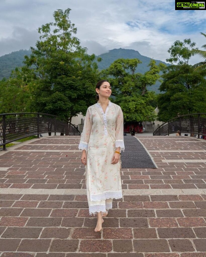 Tamannaah Instagram - Finding balance on and off the mat! 🧘🏻‍♀️🧘🏻‍♀️🧘🏻‍♀️ For the longest time yoga for me was all about getting the posture correct, doing all asanas the right way. But all that changed last year. Through the teachings of @sadhguru and during my visits to the @isha.foundation, I began to truly understand the true purpose of yoga. Simply put, it is an intricate, detailed user’s manual of the body. If you look beyond the asanas, it will open up a whole new world. 🤍 I’ve taken the learnings and created a way of life that helps me to listen, explore, and to unlock the hidden potentials within myself. Every practice of yoga today takes me on a journey of self-discovery, revealing the intricate connection between the breath, mind, and spirit. ✨ I hope that in the future, we don’t have to dedicate a day for yoga to celebrate its true potential… but that it becomes a part of our journey to becoming the best versions of ourselves… both physically and mentally! Happy International Yoga Day… now go unlock your full potential. 😉 #InternationalYogaDay