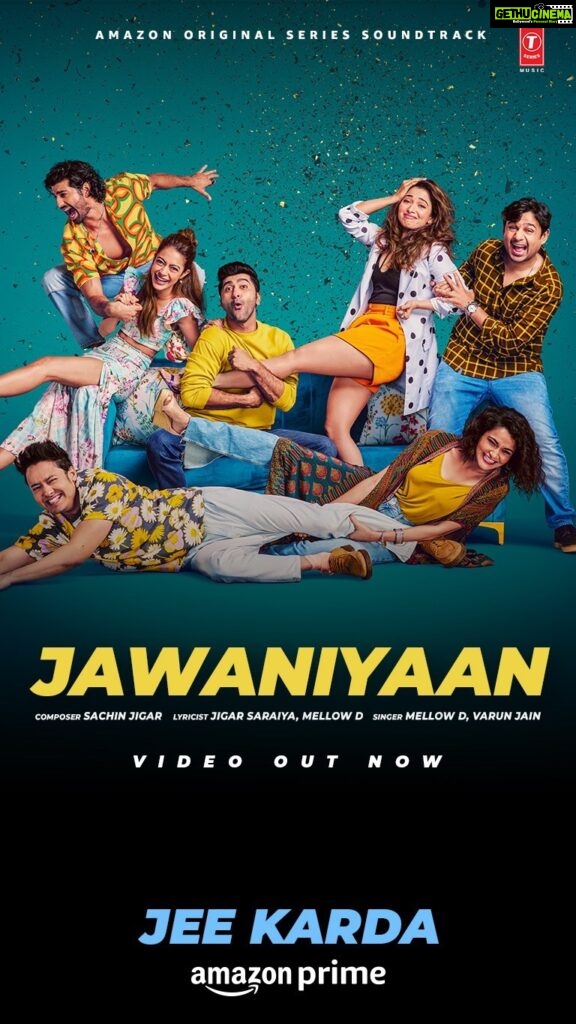 Tamannaah Instagram - Yeh yaariyan hai 💯 Watch #JeeKardaOnPrime, now only on @primevideoin @aashimgulati @suhailnayyar @anyasinghofficial @hussain.dalal @samvednasuwalka @sayan1164 @nonu_chidiya @homster #DineshVijan @abbasdalal @poovijan @parekhashni @maddockfilms @tseries.official @sachinjigar @soulfulsachin @jigarsariya @varun_wave #MannuniDesai @mellowmellow @abhishek09_singh @romilved @mixedbyhanish