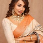 Tejaswi Madivada Instagram - Another one from @theantoraofficial wearing their creation ✨ Jewellery: @mangatrai36jubileehills Pic: @pranav.foto Styled by @officialanahita