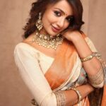 Tejaswi Madivada Instagram - For the launch of @theantoraofficial wearing their creation ✨ Jewellery: @mangatrai36jubileehills Pic: @pranav.foto Styled by @officialanahita