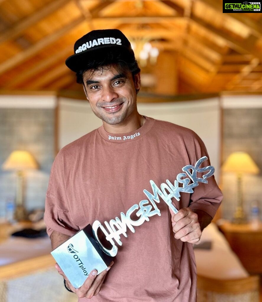 Tovino Thomas Instagram - Thank you OTTplay for choosing me as the Inspiring Actor of the Year for Thallumaala, a movie that is extremely special to me. As always, I owe this to the entire team of the film who pushed me outside my comfort zone. Here's to more inspiration and motivation to forge ahead as a changemaker! #OTTplayChangeMakers @ottplayapp