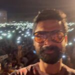 Tovino Thomas Instagram - Thanks for the love Kannur !! Overwhelmed, humbled. #mayyil #kannur #makkahhypermarket inauguration #nadirshow @rjmithun @m.s.nadirshah @neeraj_madhav Mayyil