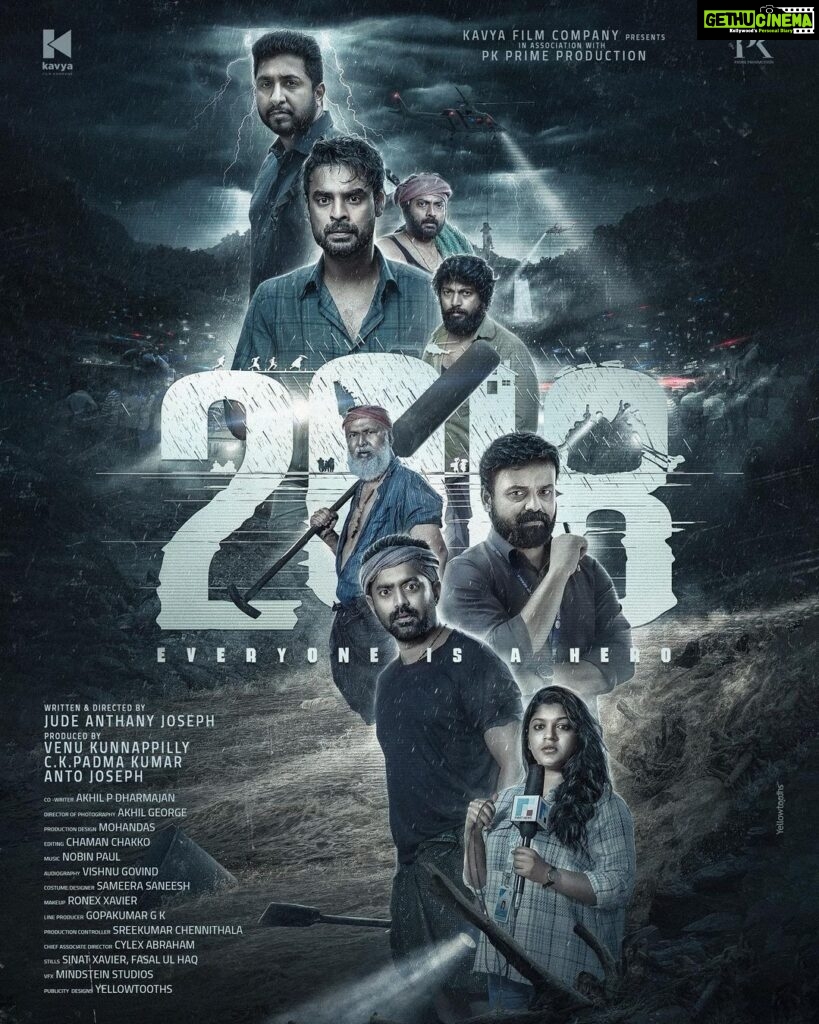 Tovino Thomas Instagram - The story of the brave Keralites who fought together the flood that drenched the state in 2018. മലയാളികളുടെ ചങ്കുറപ്പിന്റെ കഥ!! ഓരോ മലയാളികളും നായകരായ കഥ !!! "EVERYONE IS A HERO" @venukunnappilly @iamantojoseph @judeanthanyjoseph @tovinothomas @asifali @kunchacks @actorindrans @vineeth84 @lal_director @narainraam @ajuvarghese @sshivadhaoffcl @koshyvinitha @tanviram @aparna.balamurali @kalaiyarasananbu @sudheesh_actor @akhilarakkal @mohandas_art_director @chaman.chakko @nobinpaul @sameerasaneesh @_vishnugovind @sinat_savഐൻ @ronexxavier4103 @gilujoseph #2018 #keralaflood #everyoneisahero #judeanthanyjoseph #venukunnappilly #antojoseph #ckpadmakumar #kavyafilmcompany #pkprimeproductions #tovinothomas #asifali #kunchakoboban #thanviram #kalaiyarasan #shivada #vineethakoshi #vineethsreenivasan #narain#lal #indrans #sudheesh