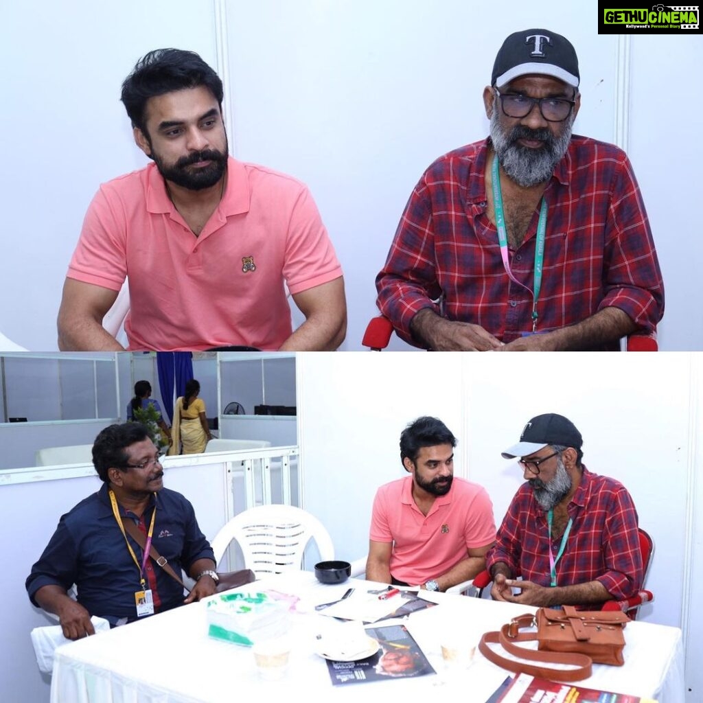 Tovino Thomas Instagram - Vazhak heating up IFFK! 😀 Thanks to everyone for the overwhelming response to Vazhak. I was able to attend the premiere at IFFK and also spend some really quality time with the Q&A session with a packed audience! Truly moving experience. Cheers to the whole team for the wonderful reception to the movie. We were told that many delegates could not watch the show because of the rush; hoping that gets sorted and everyone gets their chance with Vazhak. Thanks & love.