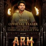 Tovino Thomas Instagram - @aryaoffl ❤️ #ARM #Tamil #teaser1 #ajayanterandaammoshanam
