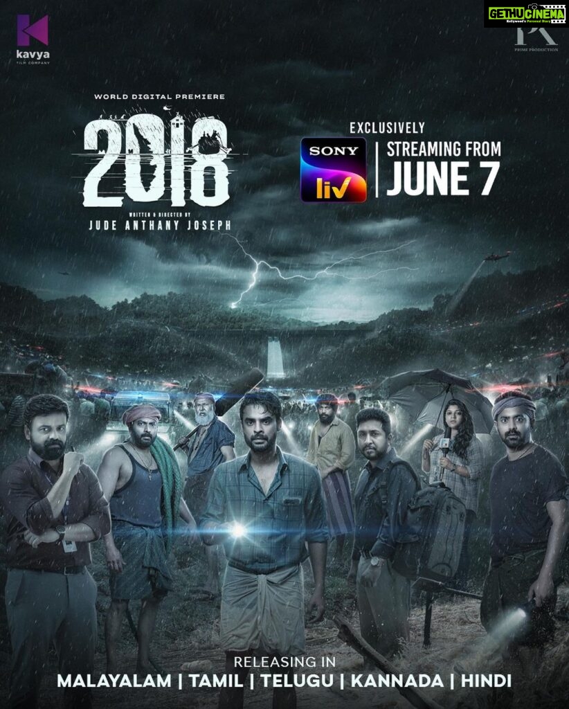 Tovino Thomas Instagram - Streaming on @sonylivindia from June 7 th!!