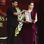 Trisha Instagram – Thank you for the honour,appreciation and love🏆🏅
 @behindwoodsofficial @jfwdigital 
Mani sir,Thank you for #kundavai and #ps 👑🧿