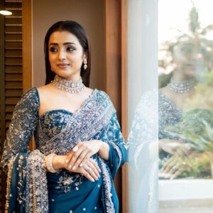 Trisha Instagram - 💙 #PS2 Audio and Trailer Launch

Outfit: @geethikakanumilli 
Jewellery: @kishandasjewellery 
Footwear: @charleskeithofficial 

Style team : @ekalakhani @malinikarthikeyan @themisvanessa @harshene.ravichandar 
 
Makeup @uspawar 
Hair @rohini_hairstylist 
Photography @poo.stories 

@madrastalkies @lyca_productions 
Talent coordinator: @donsrini 

#PS2 #PonniyinSelvan #ManiRatnam #TrishaKrishnan #TeamE #CholasAreBack #KishandasJewellery #EkaLakhani