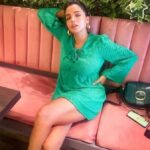 Tuhina Das Instagram - What my weekend throwback looks like- happy in green ✨! #weekendvibes #ootd #greenoutfit