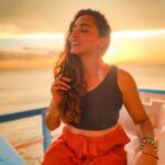 Tuhina Das Instagram - Basking in the sunset colours has its own charm. #sunset #sunsetstories #tuhinadas