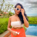 Tuhina Das Instagram - My soul is as wild as the wind, and humble as the flower. #moodoftheday #ootd #feelgood #tuhinadas Hilton Goa Resort