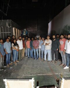 Unni Mukundan Instagram - Gandharva jr. 

STARTS ROLLING. 🎬🎥✨

First schedule starts rolling today. 10/02/2023 

Gandharva jr. | ഗന്ധർവ്വ jr. | ಗಂಧರ್ವ jr. | గంధర్వుడు jr. | கந்தர்வ jr. | गंधर्वा jr.

#Gandharvajr #UnniMukundan #VishnuAravind #PrasobhKrishna 
#SuvinKVarkey 
#SujithSujathan #PraveenPrabharam 
#JakesBejoy
#LittleBigFilms

Banner: little big films 
Produced by suvin k varkey & Prasobh krishna
Directed by : Vishnu Aravind 
Written by : praveen prabharam & sujin sujathan 
Dop : chandru selvaraj
Music : jakes bejoy 
Editor : Appu bhattathiri & Christy Sebastian 
Production controller : Manoj poomkunnam, Sajeev chandhiroor
Exe producer : vineeth j pulludan
Production designer : vinod raveendran 
Art director : ouseph john
costume designer : gayathri kishore 
Makeup: ronex Xavier 
VFX : mindstein studios 
Chief Associate dir: akhil c thilakan
Asst directors : Manu Pillai, Murali Krishnan, Arunlal, Akhil Chandran, Kiran Oommen Raj
Stills: Bijith Dharmadam 
Promotion Consultant: Vipin Kumar, 10g Media 

@gandharvajrmovie 
@iamunnimukundan 
@films.littlebig @suvinkvarkey @vishnuaravind10 @timbuktu.man @sujinsujathan @jakes_bejoy @appubhattathiri @chandruselvaraj @vineeth_joy_pulludan @g_kishore_gk @artdirectorvinodraveendran @sajeevchandiroor @manojpoomkunn @ouseph_john @muralikrishnan_official @akhil_c_thilakan @bijith_dharmadam @manupillaiii @anandpadmanp @vvipink @10gmedia @mindsteinstudios @dcrusandrew @arunlalsp
