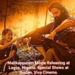 Unni Mukundan Instagram - #Malikappuram Movie at Lagos, #Nigeria🇳🇬. Special Shows at Ibadan, Viva Cinema. Organized by Indian Cultural Association and Ayyappa Baktha Mandali. Thank you all ❤️❤️❤️