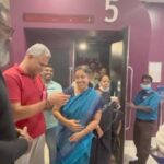 Unni Mukundan Instagram - Thank you Chennai !! ❤️❤️❤️ #TheatreResponse @actor_sampathram @sandeepraj_pr #Malikappuram running successfully in theatres!! #Worldwide Released in Tamil & Telugu with houseful shows and thank you for the lovely response!