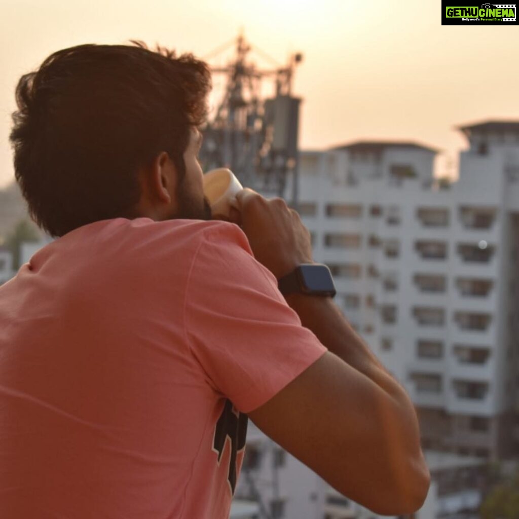 Vaishnav Tej Instagram - #coffee☕️#sunset PC: @rishiprasad3067