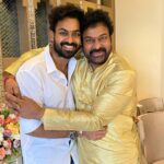 Vaishnav Tej Instagram – #HappyBirthday#mama#megastar🤗🕶