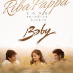 Vaishnavi Chaitanya Instagram - After back-to-back 3 Chartbusters, #babythemovie 4th Single #RibaPappa is releasing on 19th June, 5:04PM 🤩 Be all ears 🎧 Stay tuned. @ananddeverkonda @viraj_ashwin @sairazesh @SKNonline @VijaiBulganin @MassMovieMakers