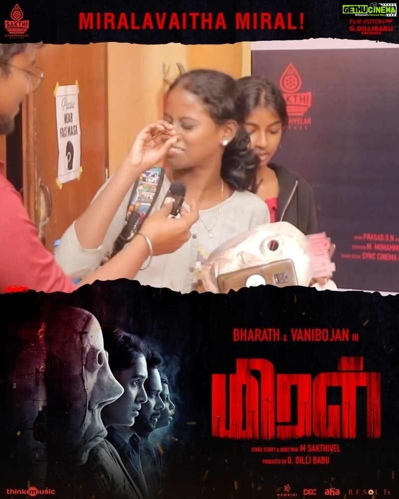Vani Bhojan Instagram - β€οΈπ Positive word of mouth has begun for #Miral which has become a thriller to watch this weekend. Here are snippets from audiences! BMS : https://bit.ly/3WJIMbL TicketNew : https://bit.ly/3UnHsJV @axess_filmfactory @dillibabugovindaraj @bharath_niwas @vanibhojan_ @the_ksravikumar @sakthi_msvel @itspooranesh @sethu_cine @raj_actor_director @kaavyaarivumanioffl @suresh_bala_11279 @Kalai_editor @prasadsridharanofficial @sbmanilallu @kvdurai @sakthifilmfactory @hamsinientertainment @iamakhil_murali @ashik_murali @flamingoblues2022 @moviebuff.india @donechannel1 @thinkmusicofficial @decoffl