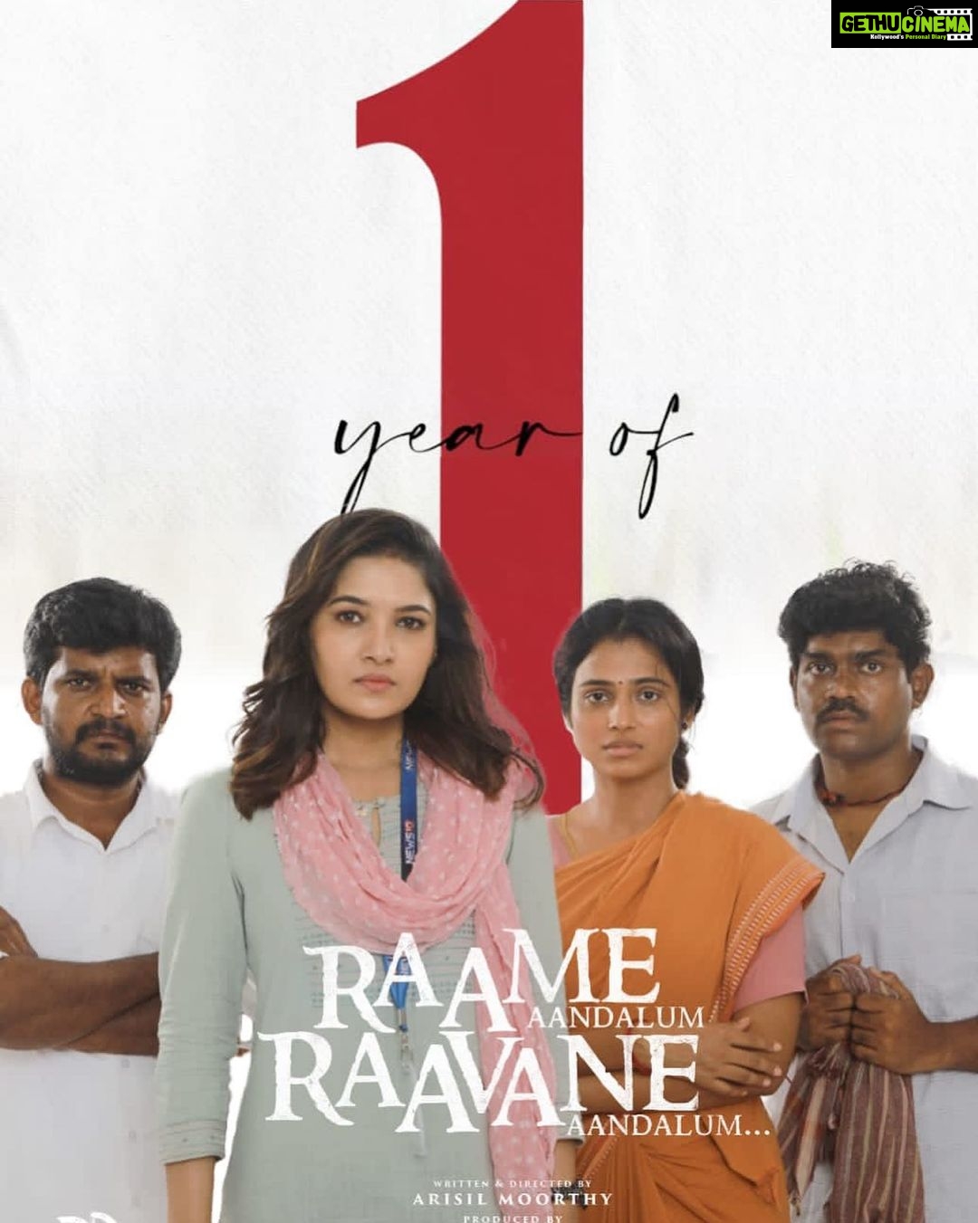 Vani Bhojan Instagram - Celebrating 1 year of #RaameAandalumRaavaneAandalum! We thank everyone for making this film a truly special one ❤️ @Suriya_offl #Jyotika @arisilmoorthy @rajsekarpandian @mynnasukumar @krishoffl @MithunManick @iamramyapandian @vanibhojanoffl @PrimeVideoIN #RaameAandalumRaavaneAandalum @murugan_vadivel @muji004art @SivasSaravanan @VinothiniRK @Yuvrajganesan @manojdass07 @editorNash @proyuvraaj @sonymusicsouth