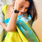 Vani Bhojan Instagram – Thinking of all the festivities got me smiling like that 💛🧡💚
Have you started shopping for the festive season yet?
If not, checkout @danielwellington website for some amazing watches and accessories. I am wearing my favourite Iconic Ceramic. Go get your hands on your favourites!
Get up to 15% off, and additional 15% off with my code DWXVANIB✨ Happy Shopping ♥️
#danielwellington #dwali