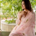 Vani Bhojan Instagram - Wearing - @picchika Stylish - @priyaa.karan 📷 - @kiransaphotography