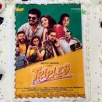 Vani Bhojan Instagram - #triplesthefun @actorjai @scharukesh @actor_vivekprasanna @madhuri_mj ❤️