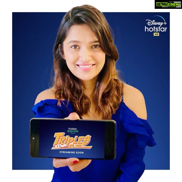 Vani Bhojan Instagram - I’m thrilled to reveal that my new Tamil show #Triples is soon coming to your home screens, exclusively on @Disneyplushsvip! #TamilNaattinPuthiyaThirai