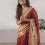 Vani Bhojan Instagram - ❤️ saree - @thepallushop