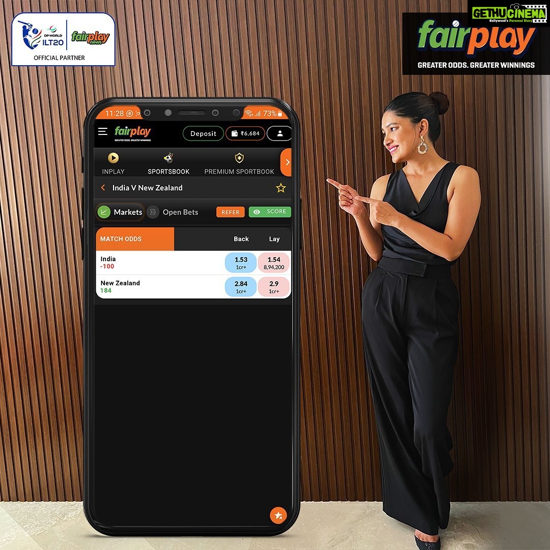 Vani Bhojan Instagram - Use my AFFILIATE CODE VANI300 for a 300% deposit bonus on Indiaβs best certified betting exchange- FairPlay! π BEST ODDS in the market! Greater odds = Greater winnings! π€ π Upto 9% redeposit bonus & 3% kickback bonus! β¬οΈ profits, β¬οΈ losses! π 30+ PREMIUM sports like cricket, football, tennis & more! π
π Live cards & casino games like Teen Patti, Poker, Blackjack and more! π° π Free INSTANT withdrawals 24*7 within 5 minsπΈπΈ Bet NOW & WIN BIG! π°π° #fairplayindia #fairplay #betnow #winbig #cashprize #playforcash #bigmoney #bigprofits