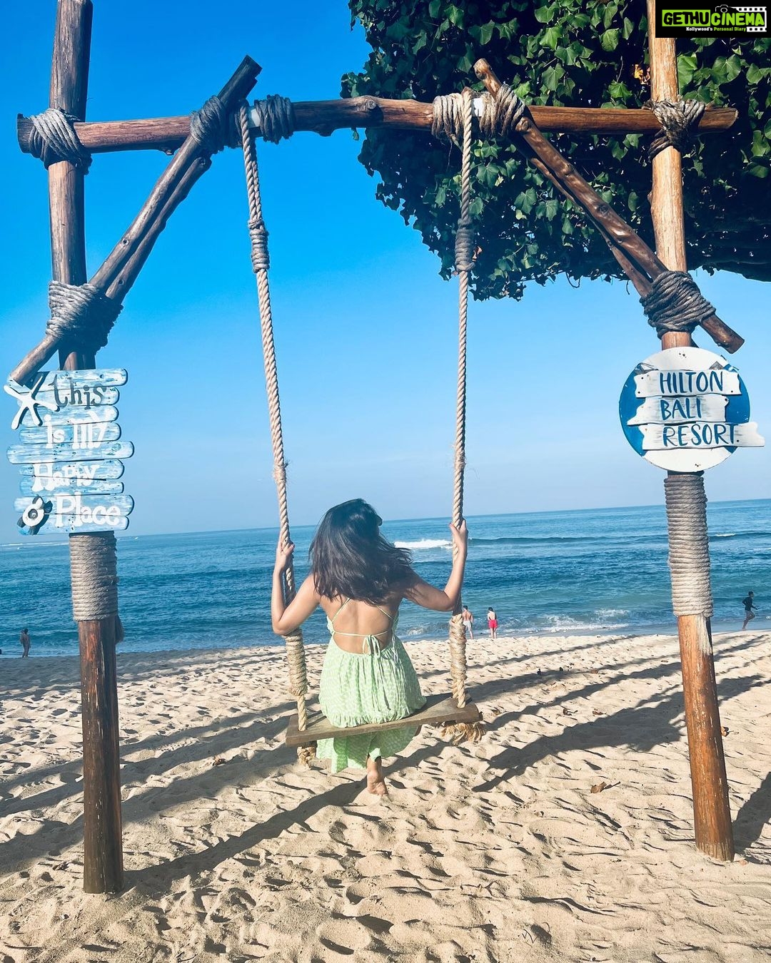 Vani Bhojan Instagram - Day 1 #baliindonesia @gtholidays.in ❤️ Hilton Bali Resort